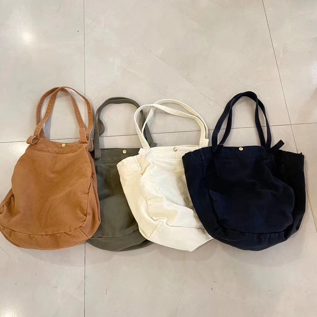 コットン エイジングトートバッグ　AS119-377