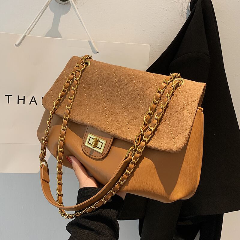 レザーチェーン オータムウィンター 秋物 冬物 トートバッグ ハンドバッグ メッセンジャーバッグ Tiancai_Wing_Bag76629835446