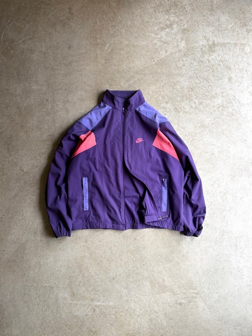 90's NIKE “ZIPUP COTTON NYLON JACKET”