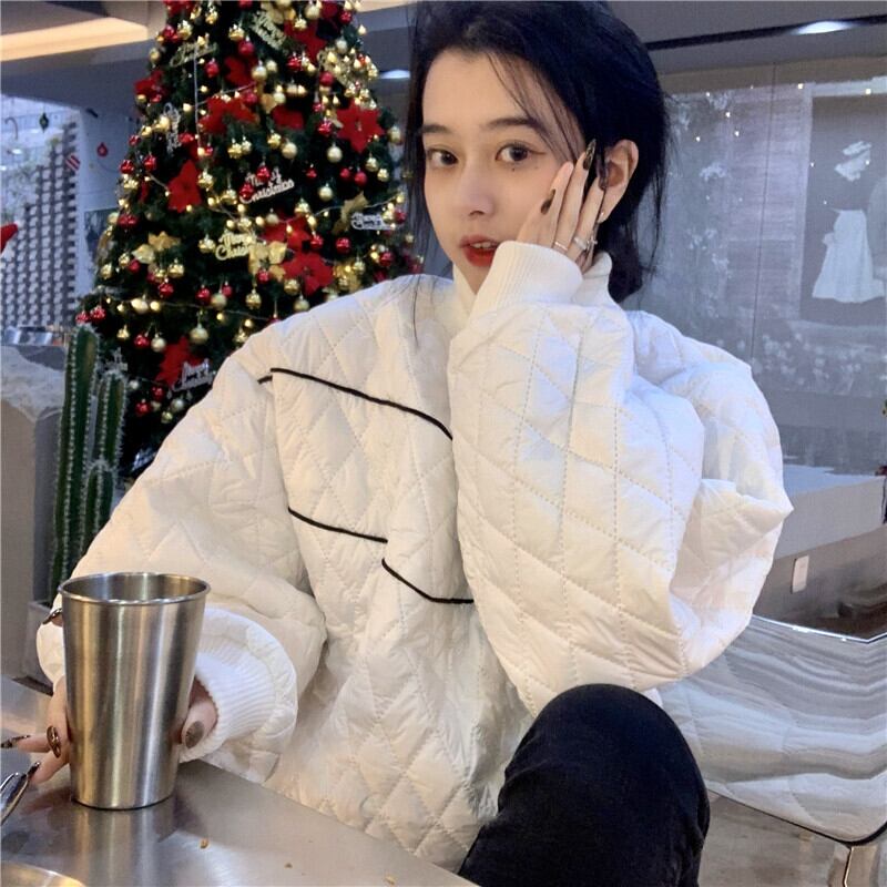 ウィンターセーター コート プルオーバー ジャケット ルーズ コットン 冬物 萌量不足29338245008