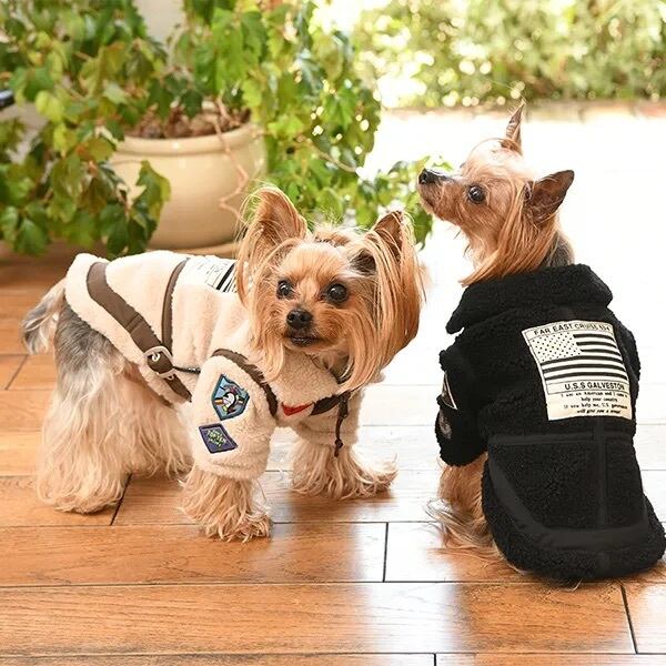 新品未使用】U.S.S. Galveston 犬服 フリースLサイズ 新品未使用】U.S.S. Galveston 犬服 フリースLサイズ