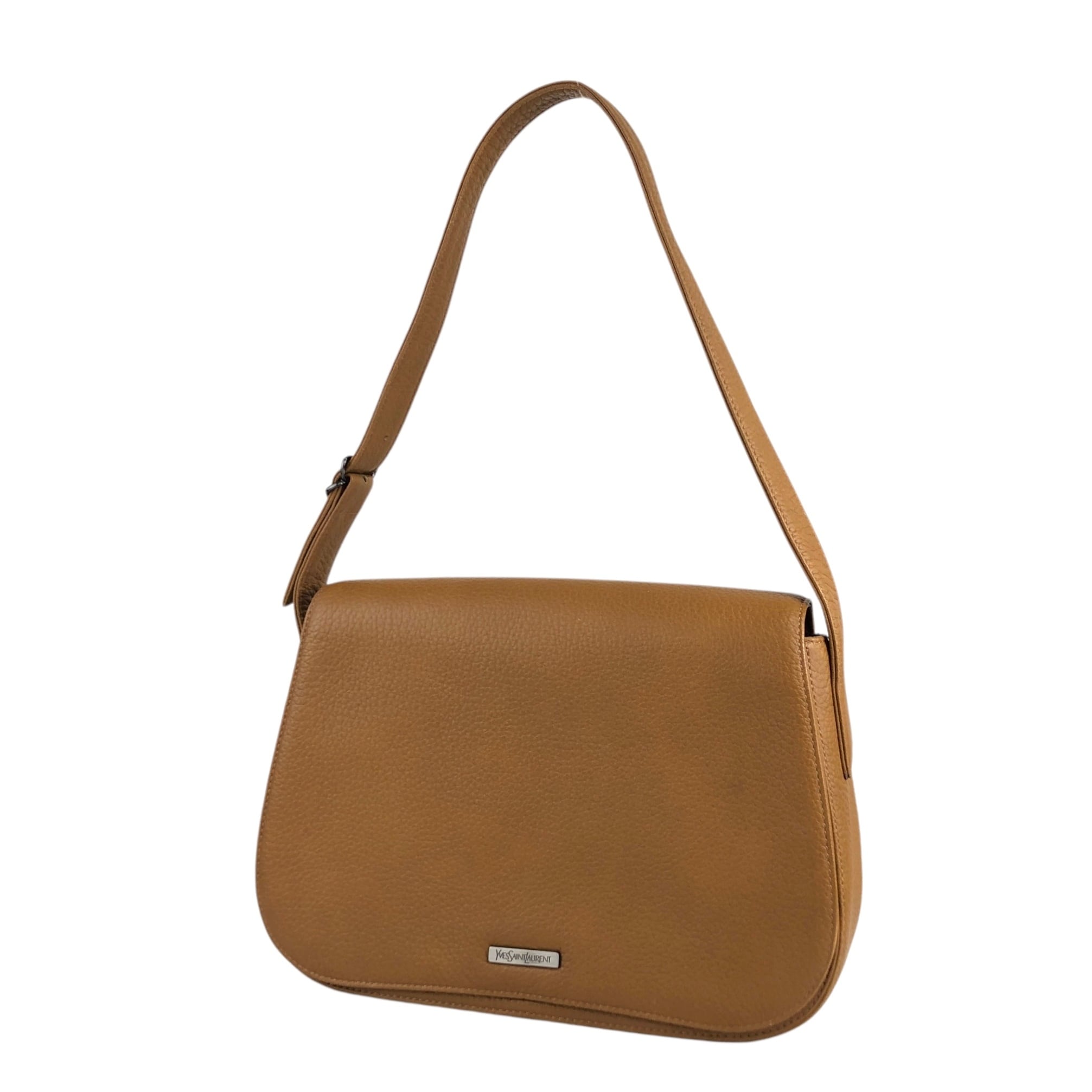 Yves Saint Laurent イヴ・サンローラン ショルダーバッグ ブラウン