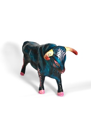 ヴィンテージ雑貨 ハンドメイド メキシコ紙彫刻（アレブリヘ）