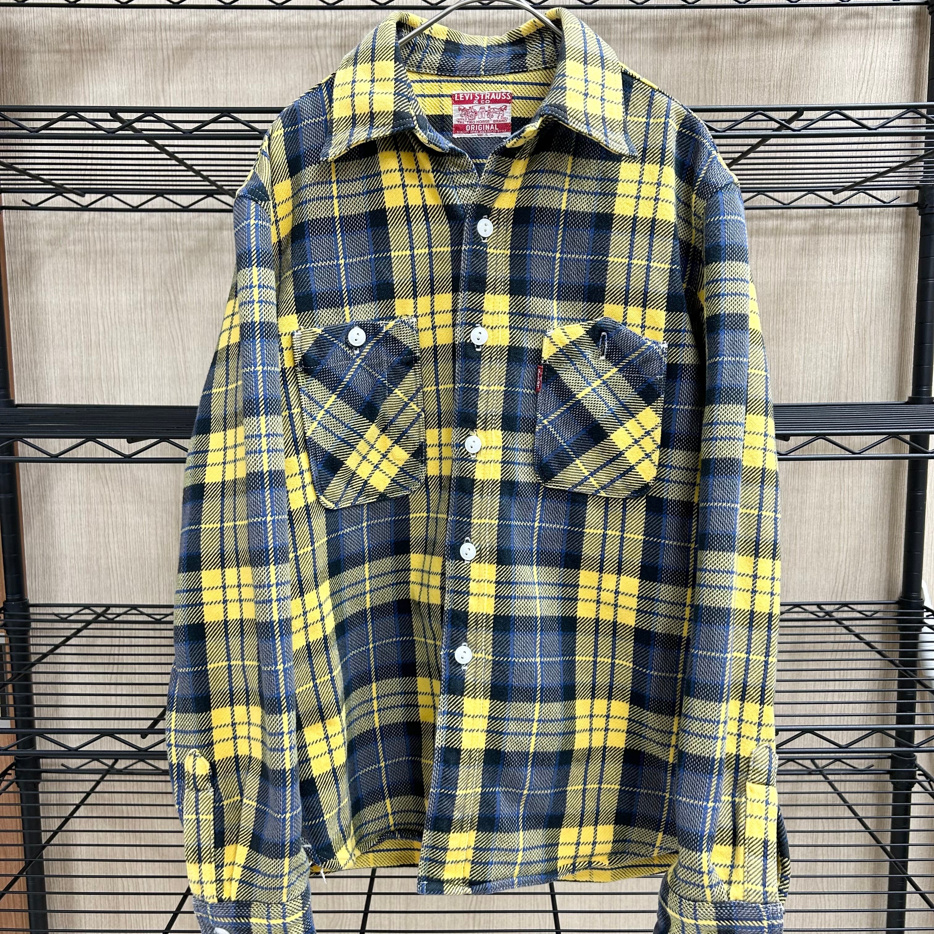 木村拓哉さんCM着用】Levi's リーバイス チェックシャツ ネルシャツ