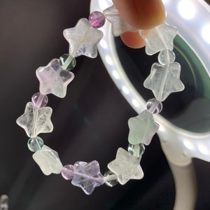 no1.フローライトスターブレスレット