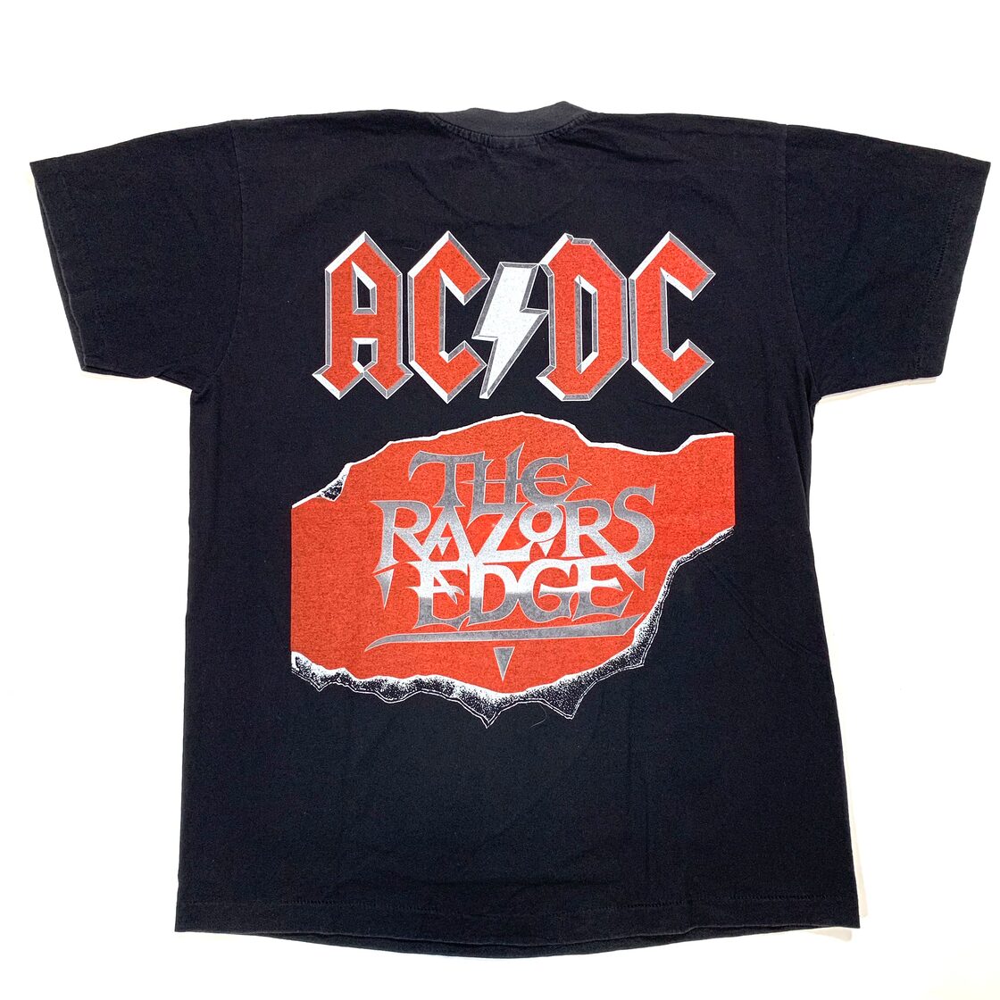 9608 AC/DC ブートTシャツ バンドTシャツ 両面プリント L | Pay ID