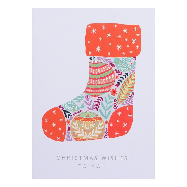 クリスマスカード グリーティングカード イギリス製 SUNSHINE BINDERY CRD135