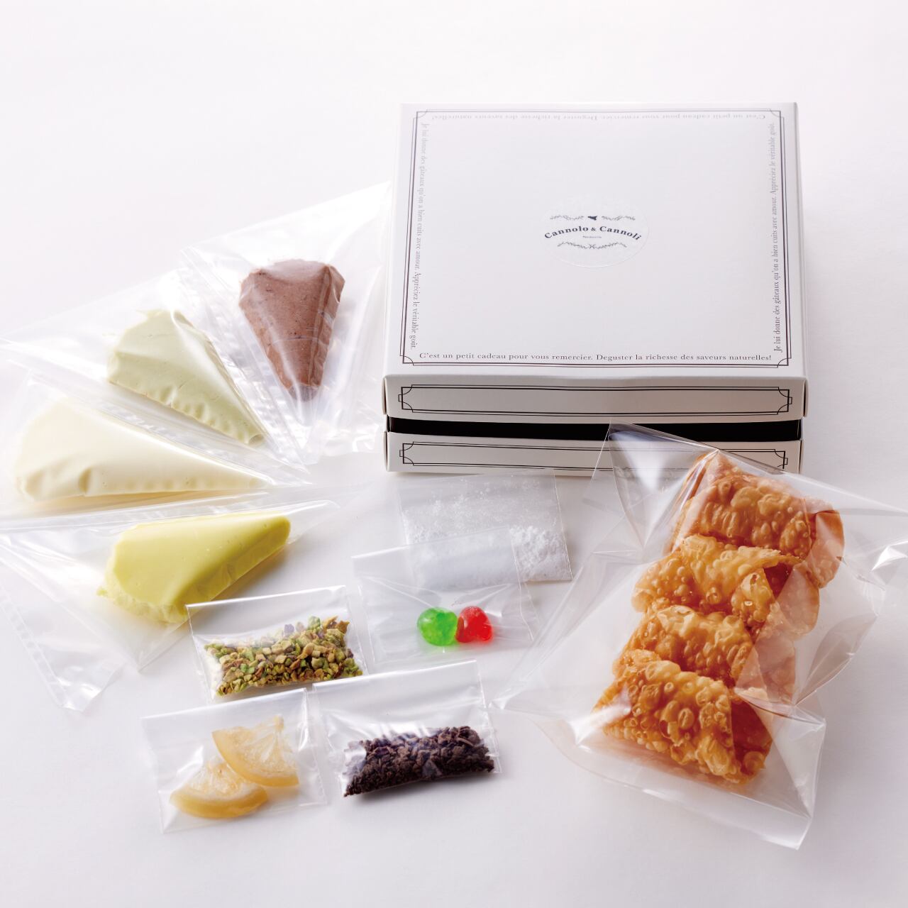 冷蔵】《4種のクリーム》おうちでざくざくコルネ 小（ピッコロ