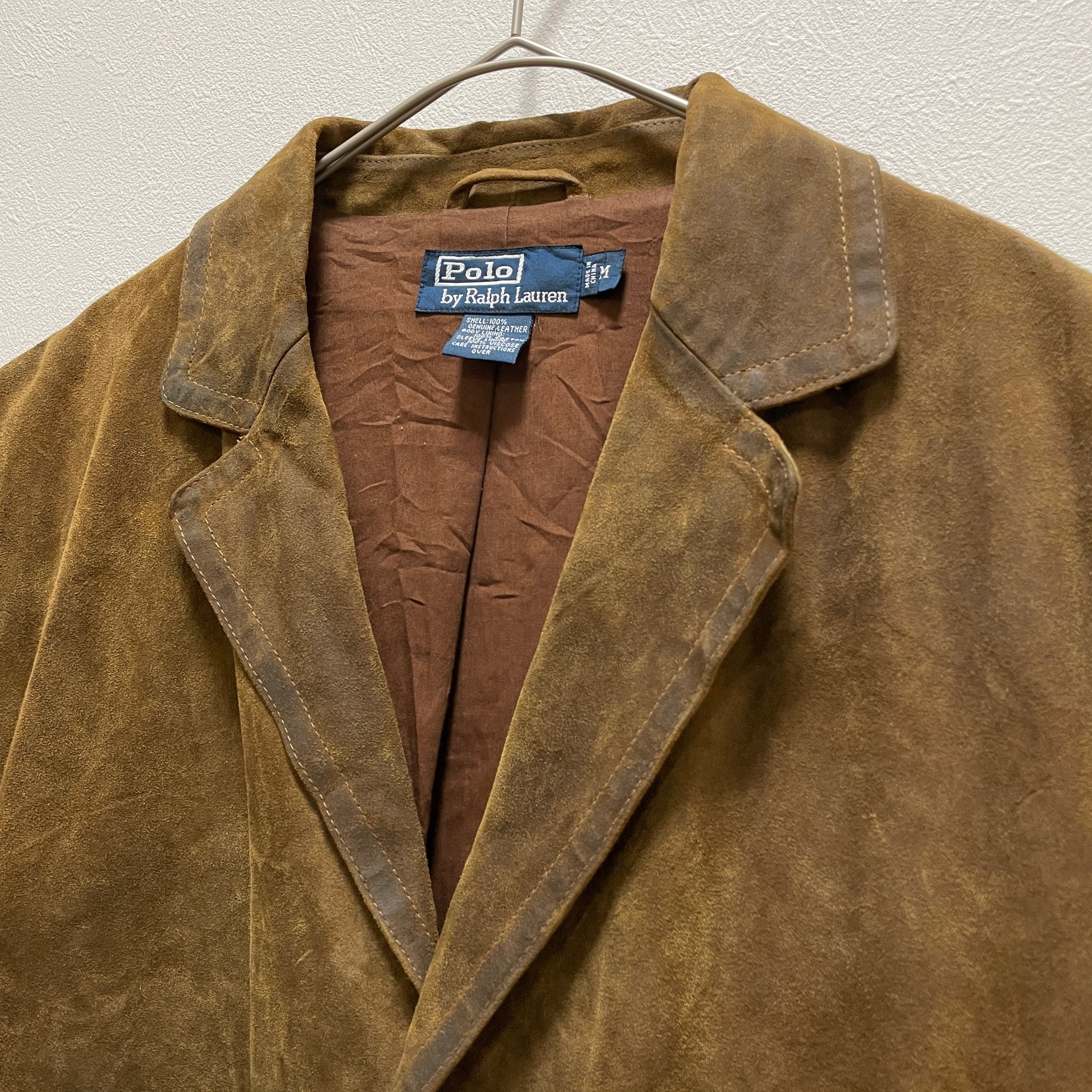 Polo by Ralph Lauren 90s オイルドレザージャケット デッドストック