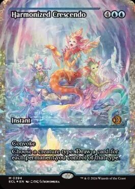 EN)(394)[ショーケース]【フラクチャー・Foil】調和した大合唱