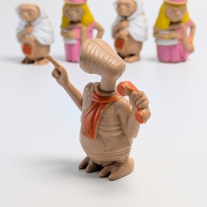 ☆ VINTAGE 1982☆【 E.T. ( イーティー ) 】 PVCフィギュア / Telephone 〚アメリカン雑貨 アメトイ〛