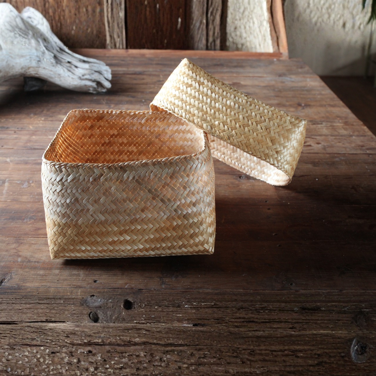 Bamboo Basket  LL / Indonesia