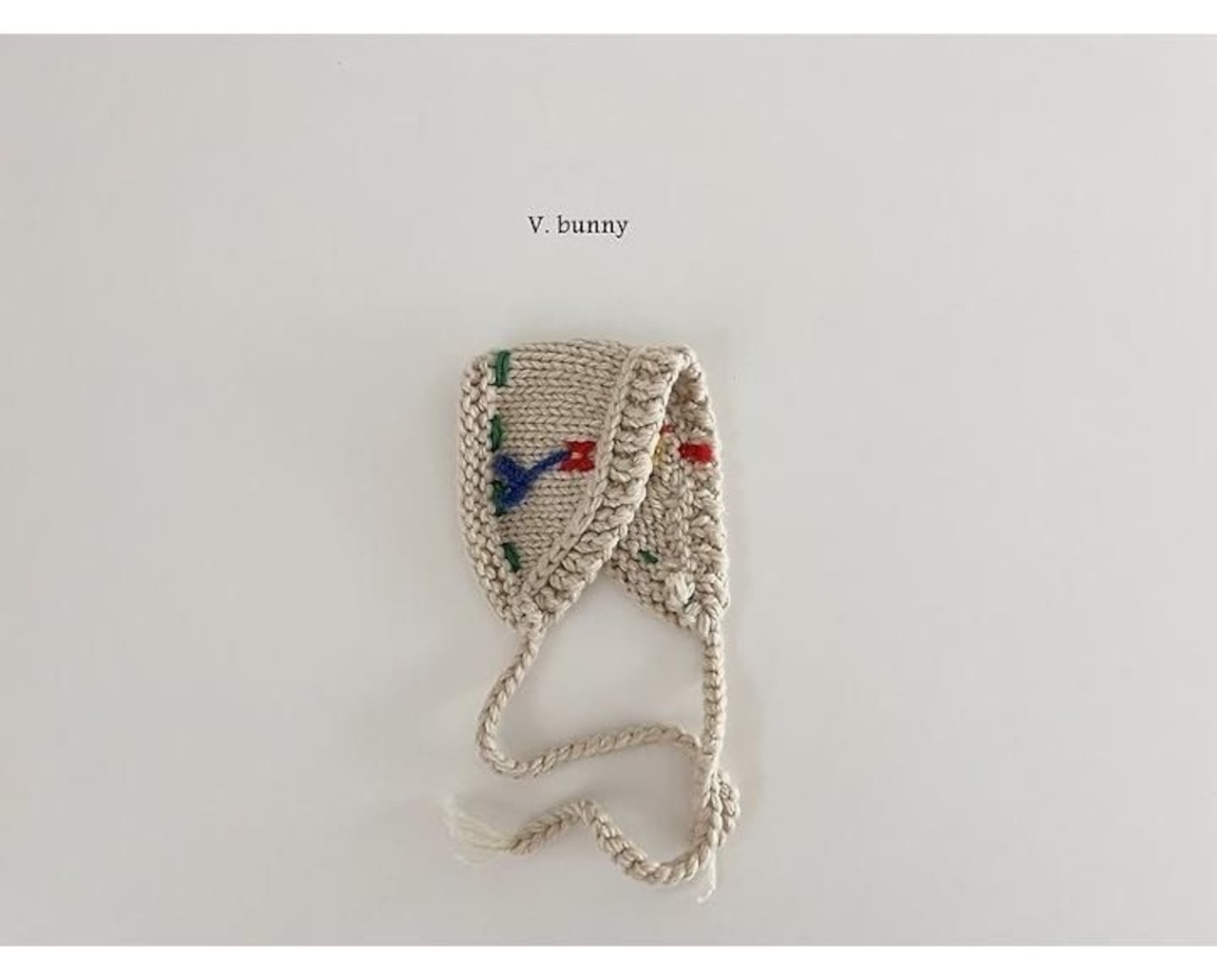 韓国子供服 / 26winter / VANILLA BUNNY / フラワーイヤーマフ / キッズ / 冬服 *FREE*