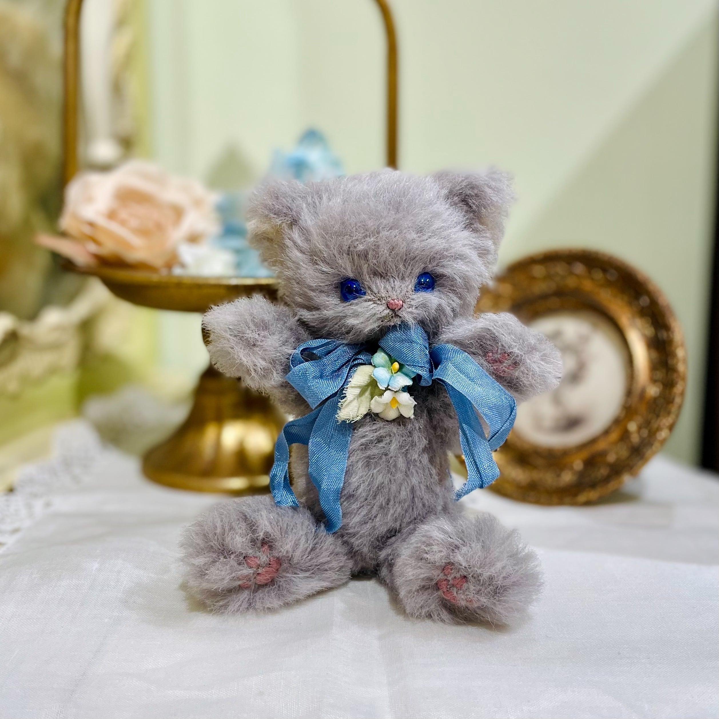 Sold※作家様作品 まつもとようこ テディキャット | Bells Room