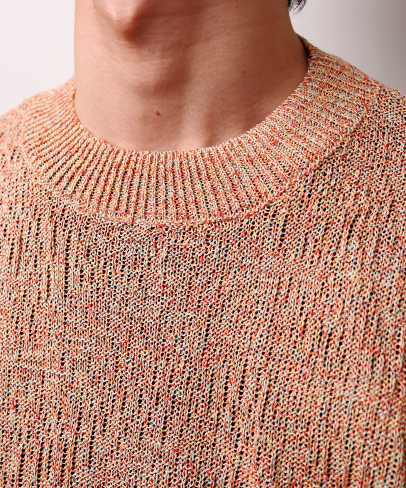 Kota Gushiken / KGSS26-K06 WAVY LINEN VAN GOGH (ORANGE
