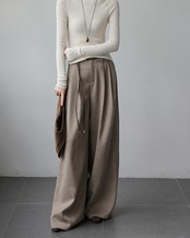 Loose straight wide leg Pants T20122