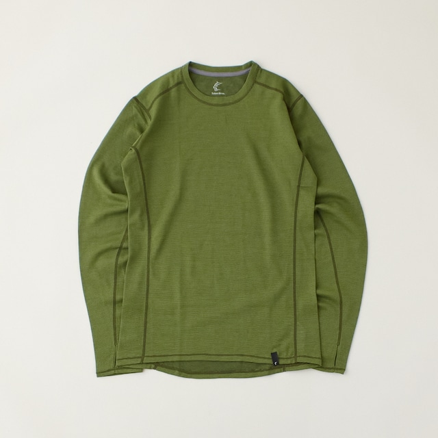 Teton Bros ティートンブロスWS  Axio 3D L/S Tee (Women)-Green  ウィメンズ 長袖シャツ