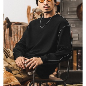 Piping design long t-shirt 0283