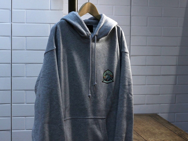 GarageUW COTTON PULLOVER GRAPHIC PARKA （AURORA UNICORN）