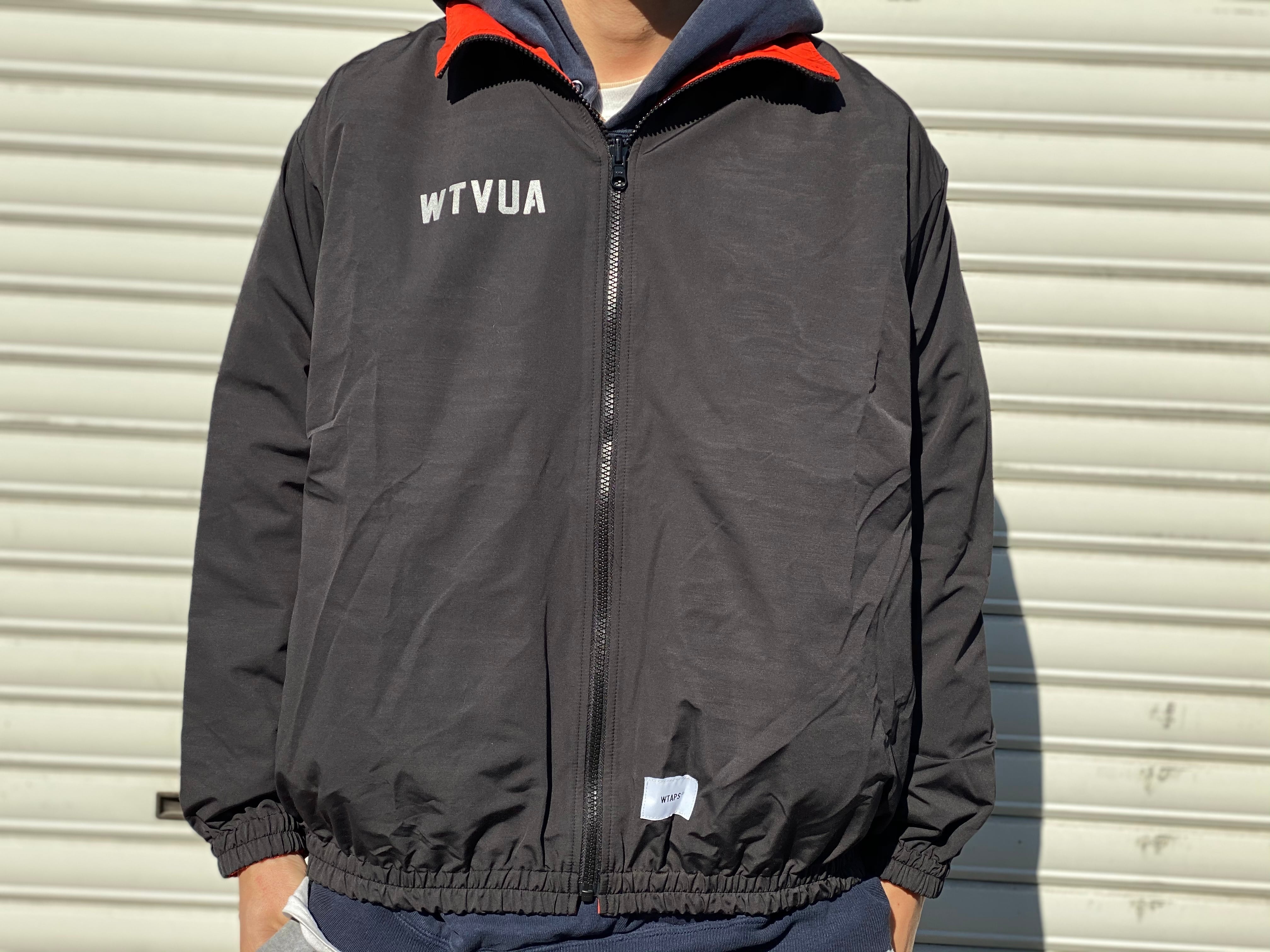 WTAPS SLEEP OVER REVERSIBLE JACKET. COPO. TAFFETA 1 BLACK/ORANGE 