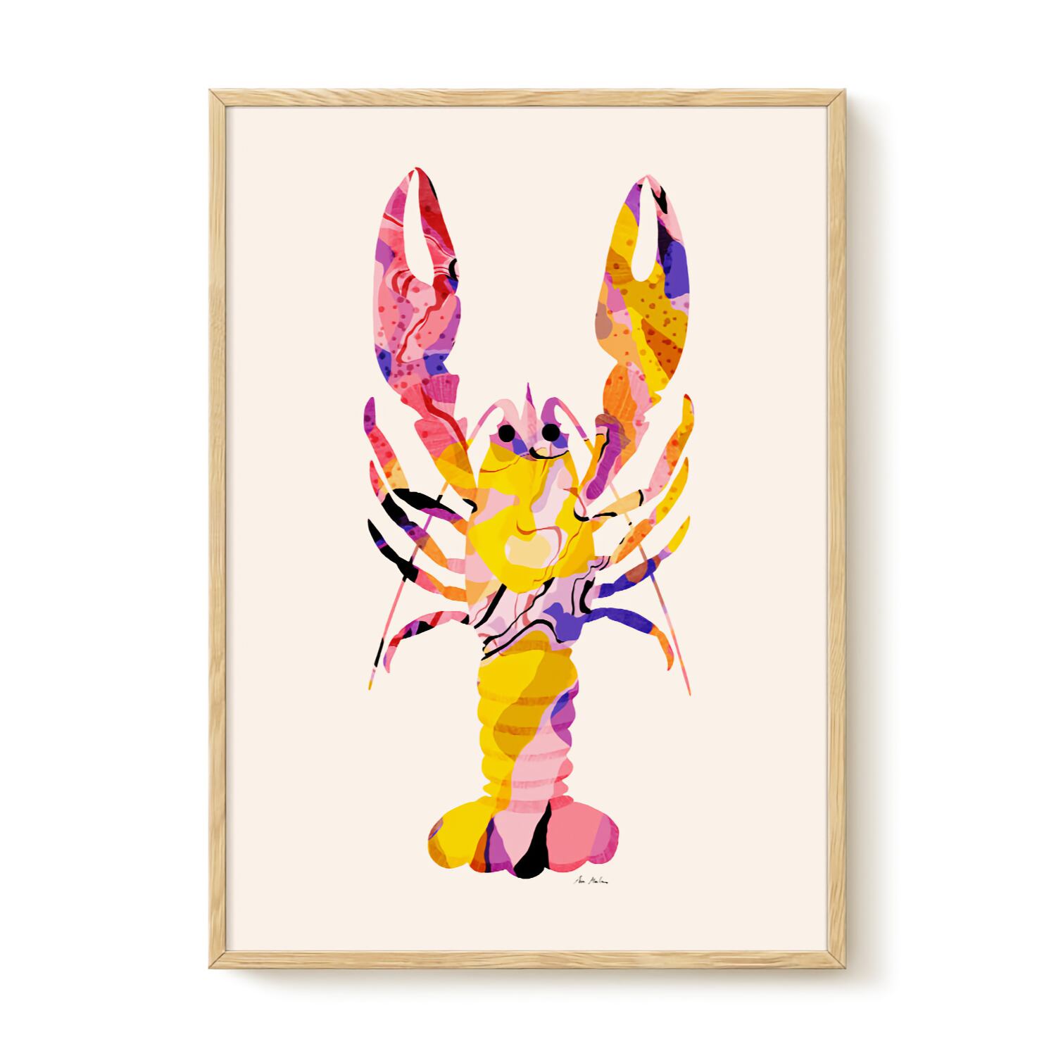 【アートポスター】Lobster|サソリのポスター