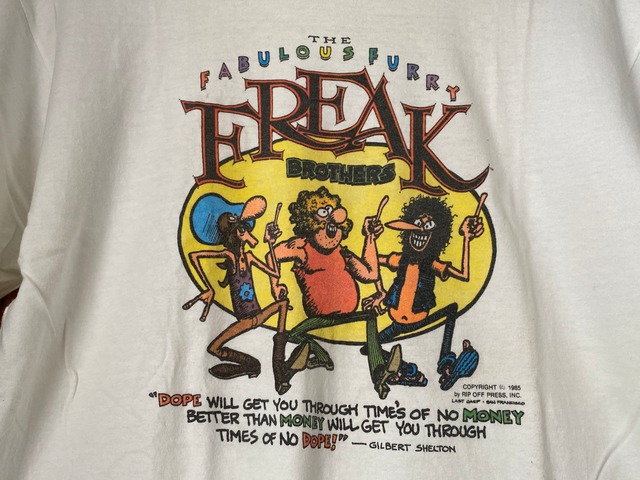 FREAK BROTHERS 90s OFFICIAL S/S tee | CEREAL（シリアル）