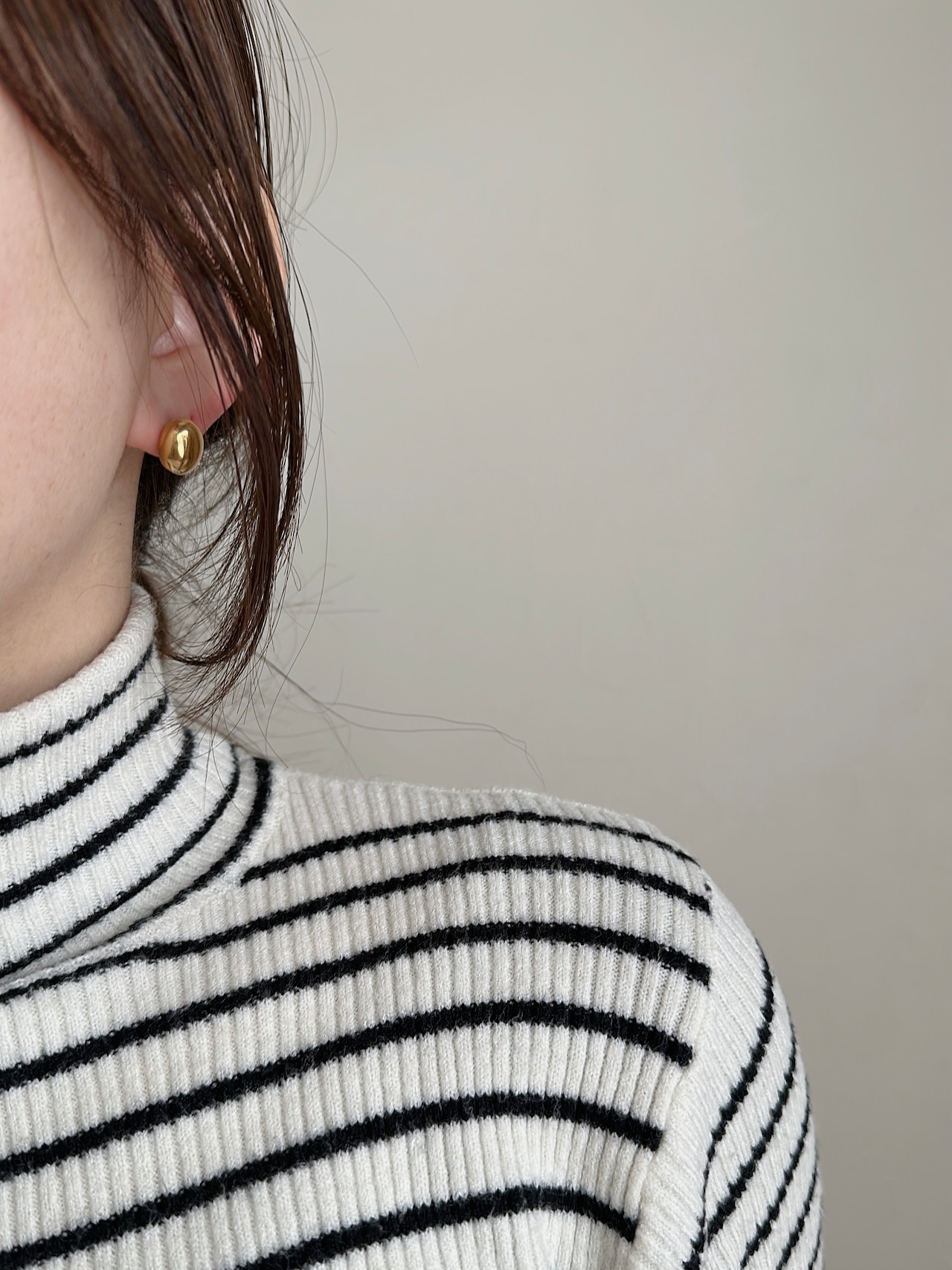 SS クラシックドームピアス