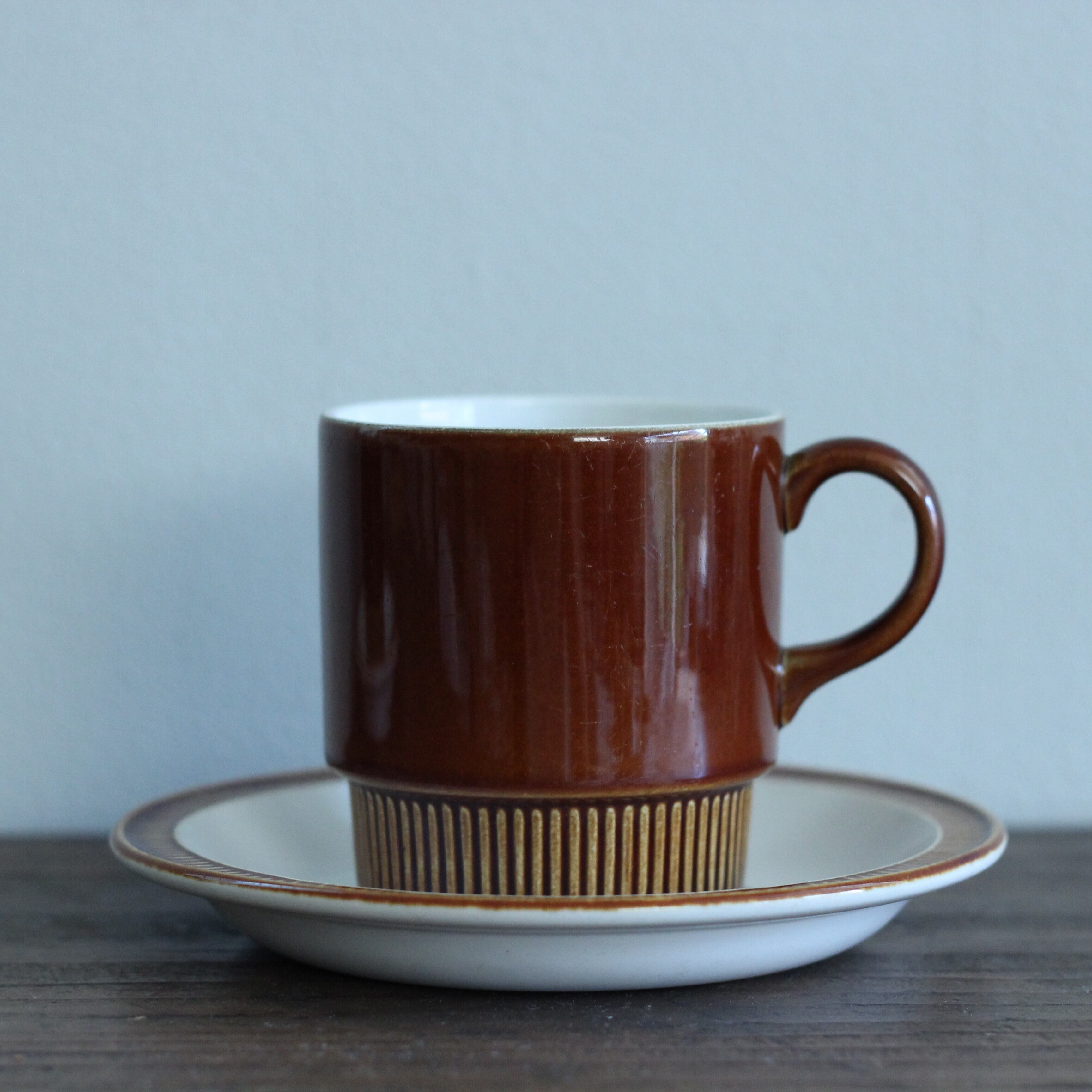 プールポタリー POOLE POTTERY ティーカップ&ソーサー | West 5 プールポタリー POOLE POTTERY ティーカップ&ソーサー | West 5