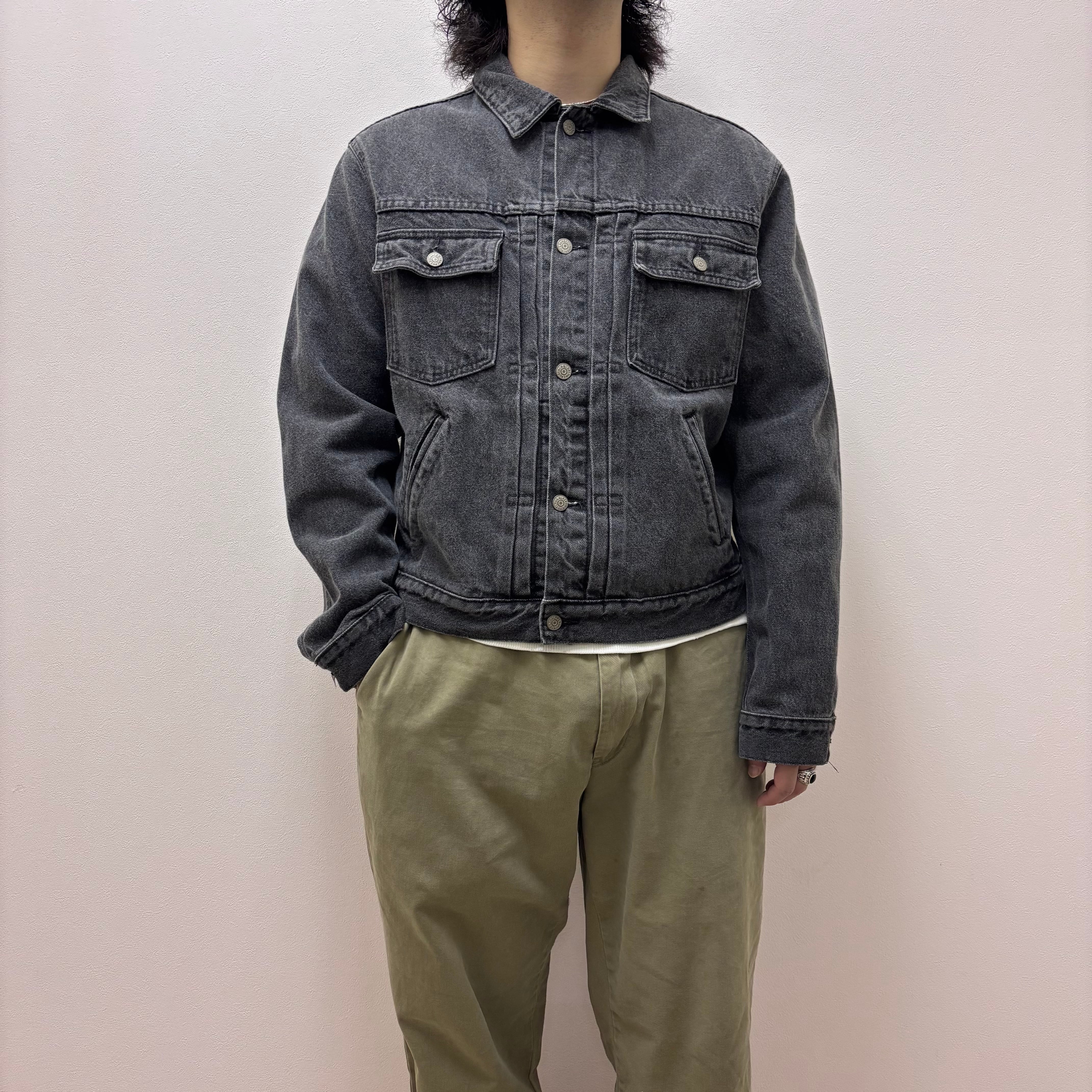 90s RRL black denim jacket 
