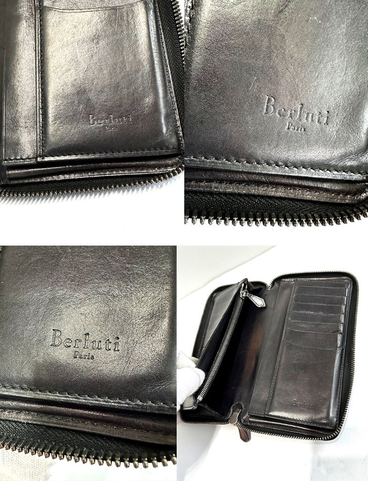 Berluti ベルルッティ ラウンドファスナー カリグラフィ Berluti ベルルッティ ラウンドファスナー カリグラフィ