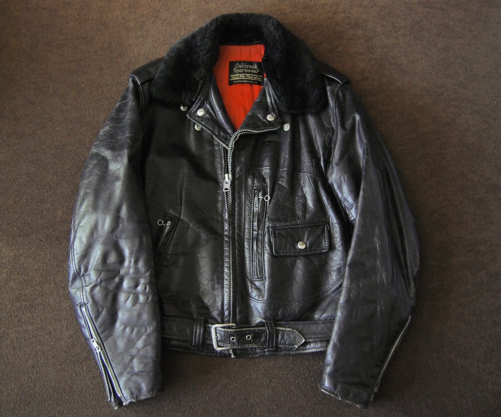 【専用】60s 70s Sears ダブルライダースジャケット Dポケ 36 60s Sears Dポケット ライダース 36 | SECOND TIME GLORY