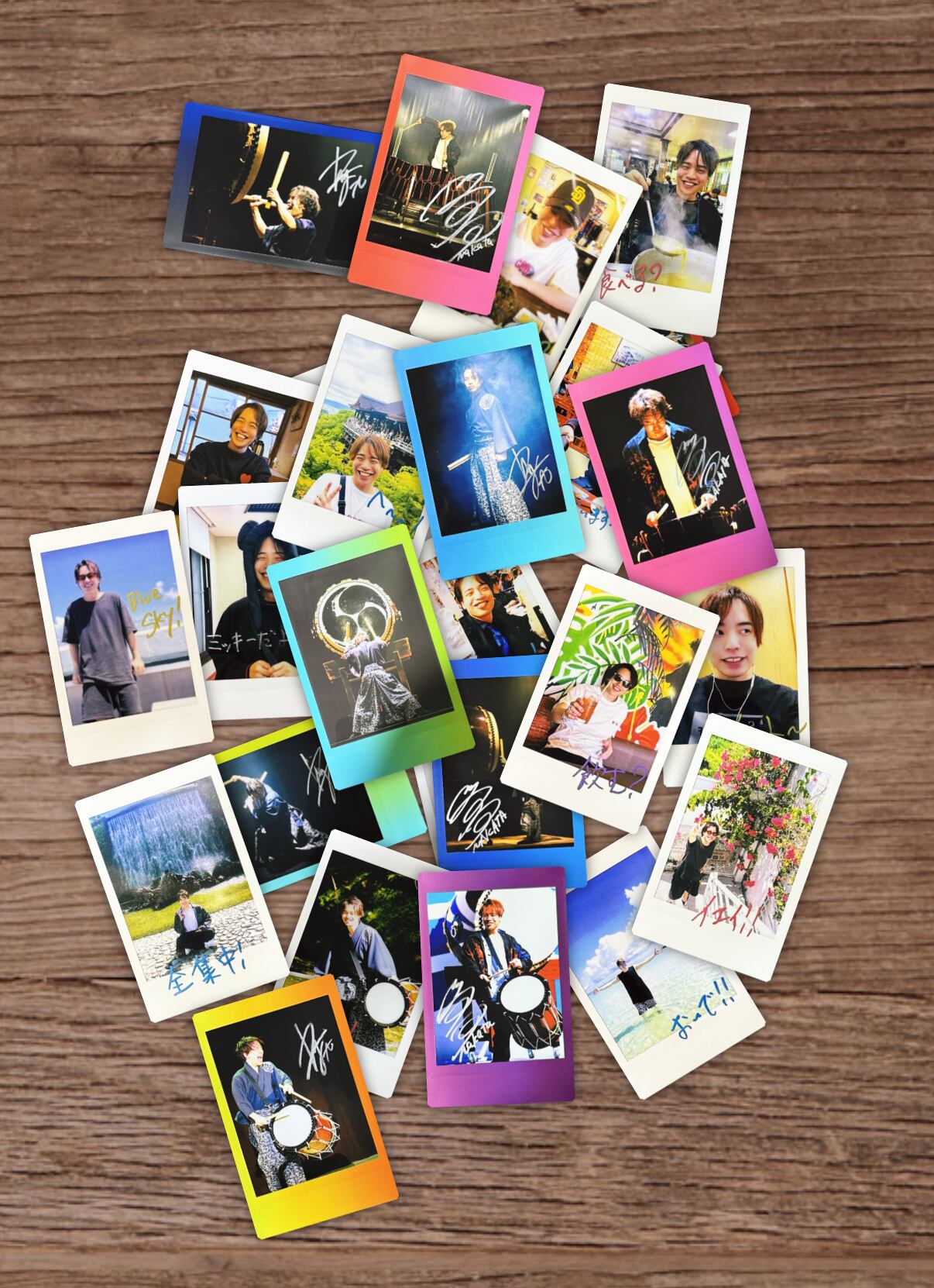 【サイン入り】ランダムチェキ5枚セット