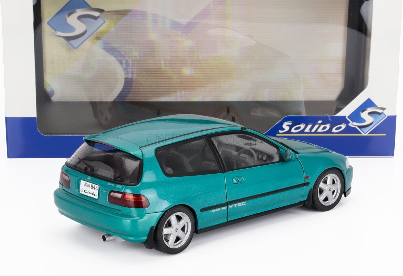 HONDA All New CIVIC 1/18 ミニカー ミニカー 1/18 ホンダ シビック SOLIDO 1/18 HONDA CIVIC (EG6) AZTEC