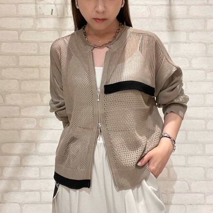 Eimee Lawエイミーロウブルゾン Eimee Law（エイミーロウ） ブルゾン 38 グレー レディース : ZOZOTOWN