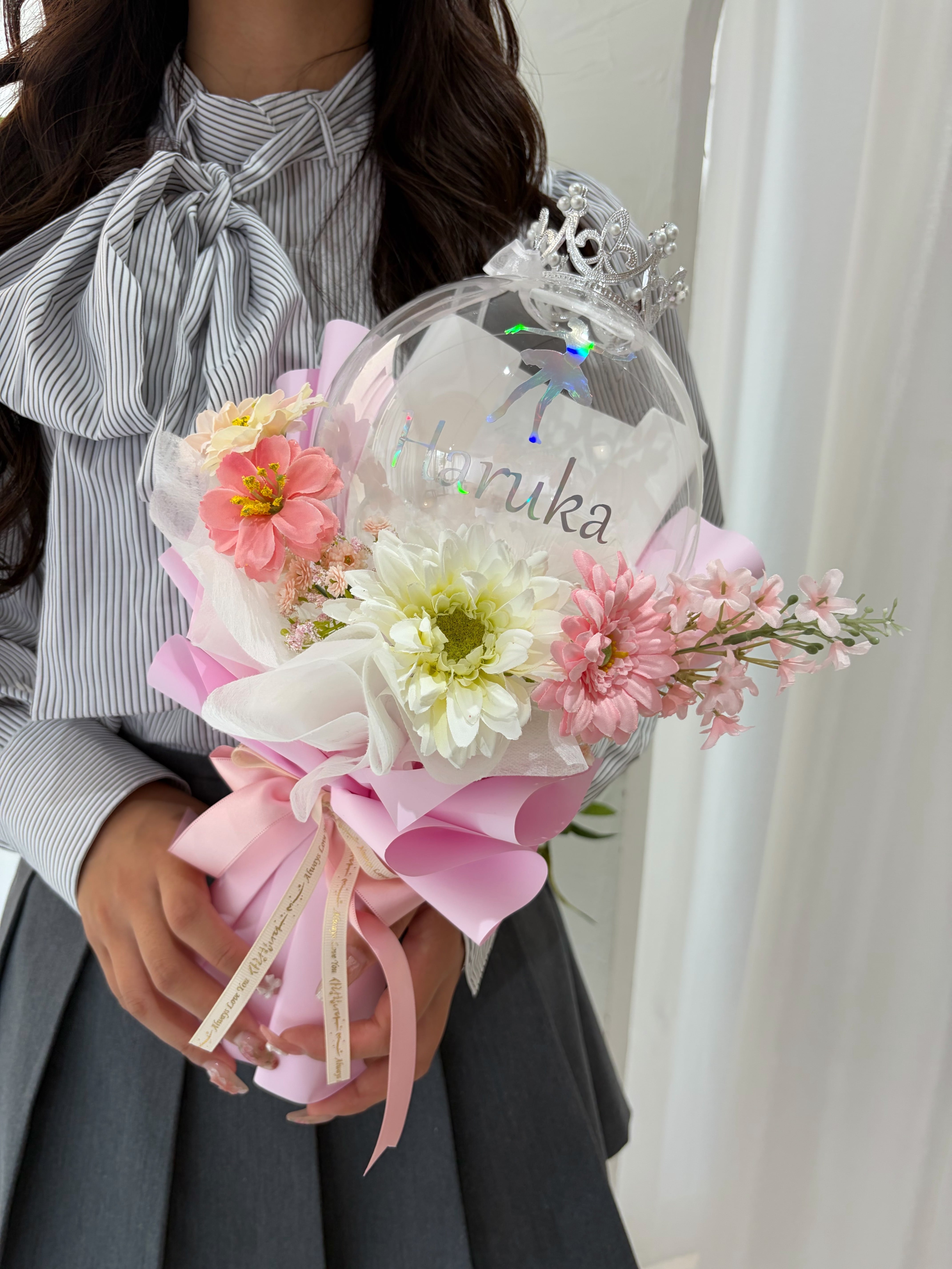 推し活 卒業 成人 式 花束 バルーン バルーン ブーケ 推し活 生誕祭