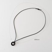 積み革のネックレス KUDU