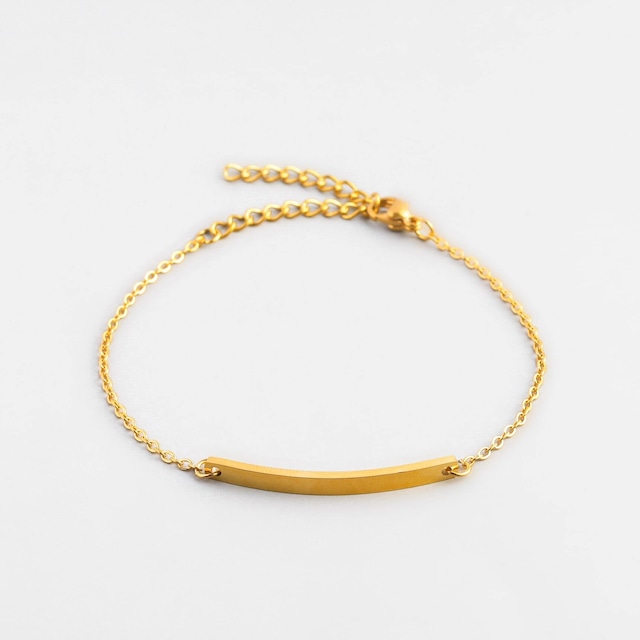 316L bar bracelet  #b44