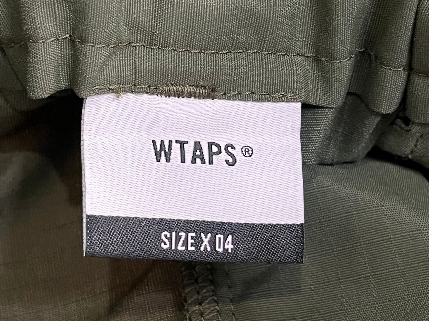 WTAPS LEZ 6P CARGO TROUSERS DOT SIGHT OLIVE DRAB 04 232BRDT-PTM03 