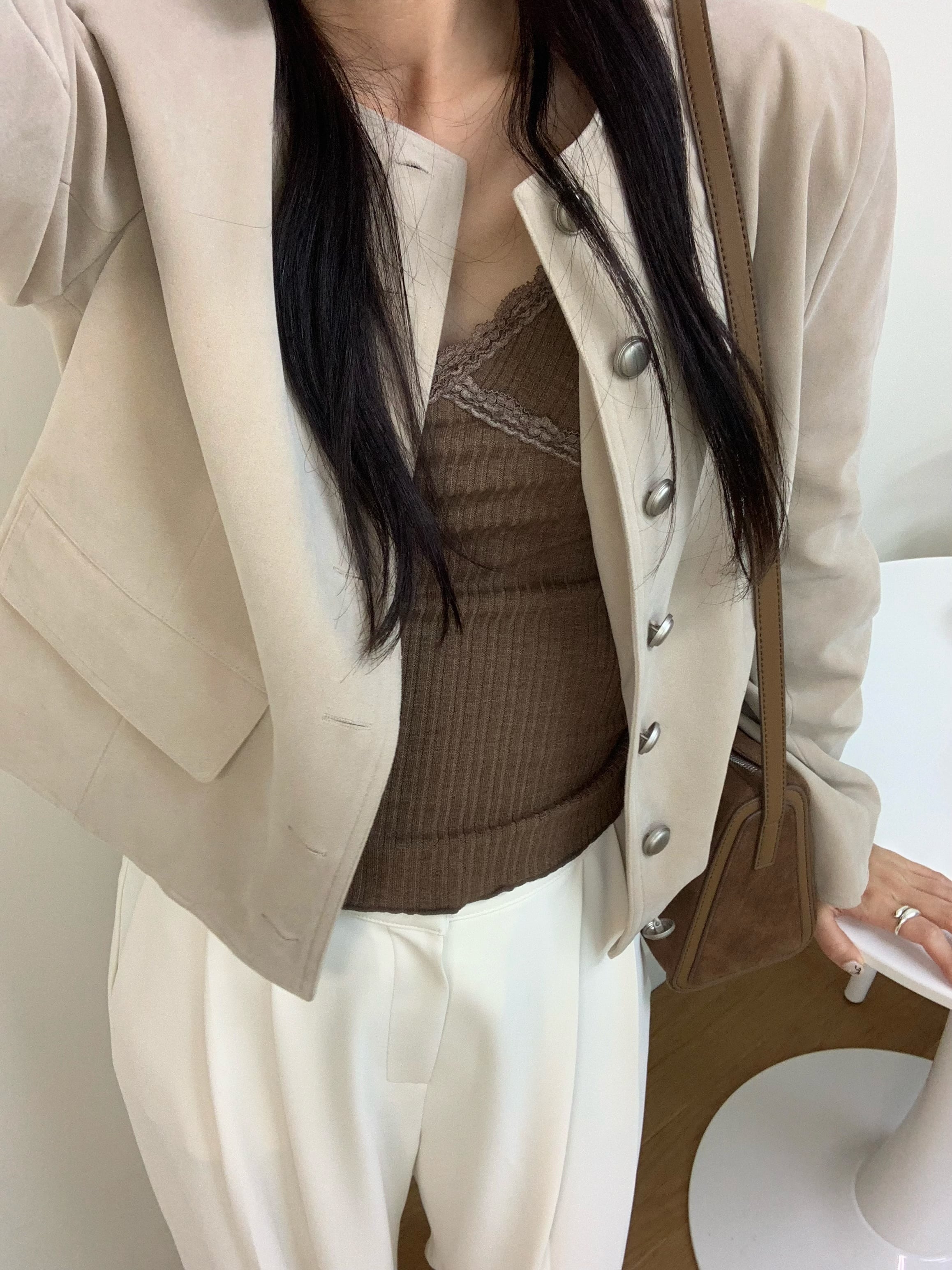 gray追加♥】 Vintage Suede Jacket | mineng マイング 公式通販サイト