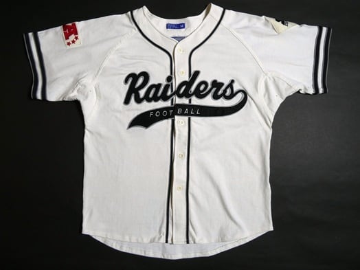 90's NFL RAIDERS STARTER レイダース スターター ベースボールシャツ