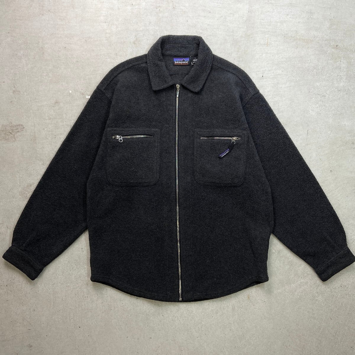 希少USA製】Patagonia シンチラ スナップT M ブラック シンチラ