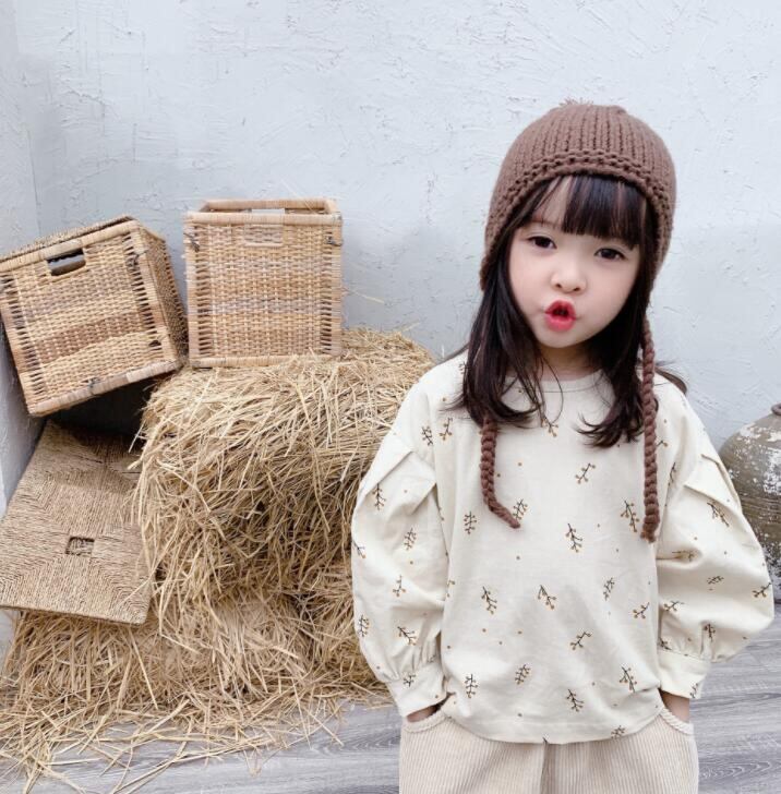 子供Tシャツ キッズ服 春夏Tシャツ トップス 長袖 可愛い ファッション