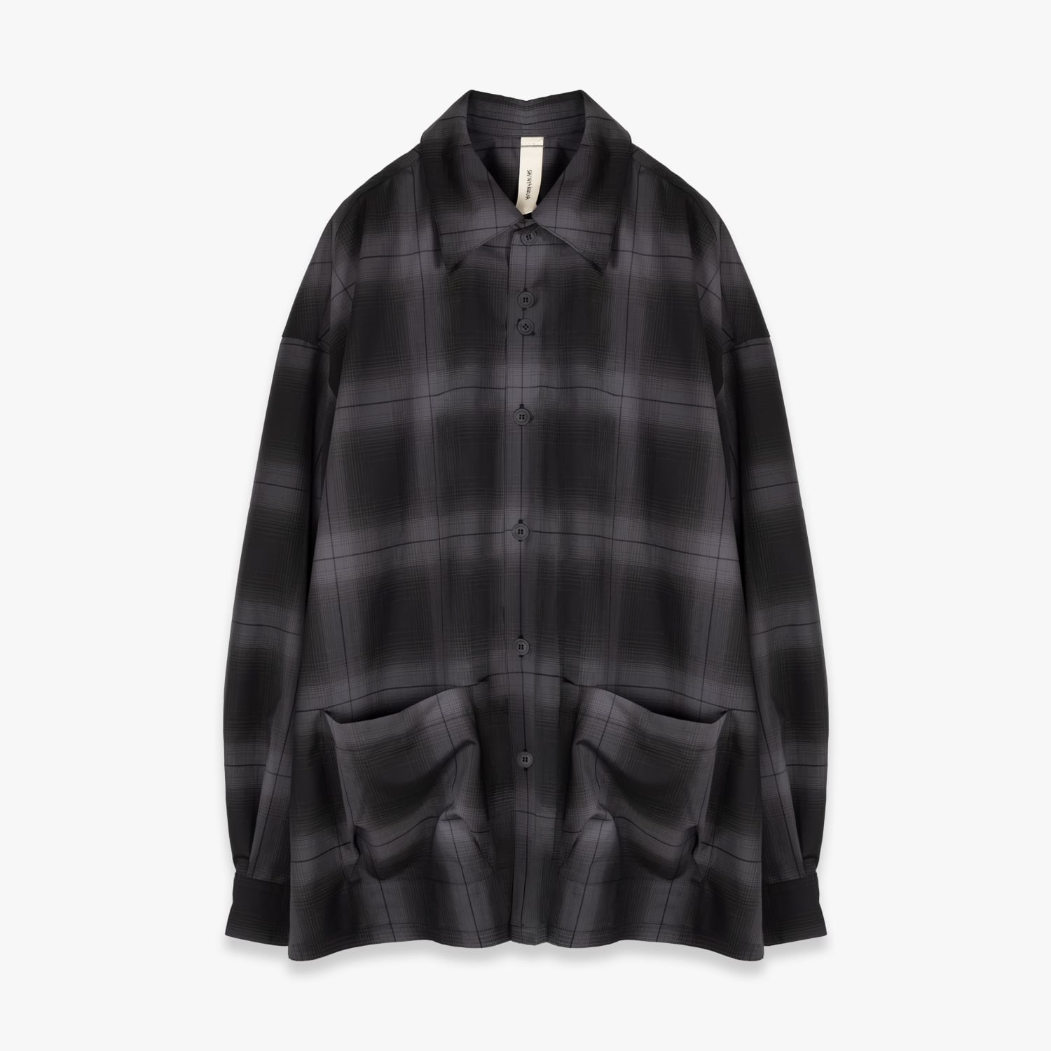 SHINYAKOZUKA 26AW ROOMY SHIRT (NIGHT BLACK) ISSUE#9