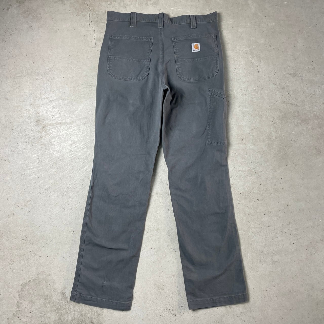 美品 カーハート W34 L32 ライトダックペインターパンツ チャコールグレー 美品 カーハート W34 L32 ライトダックペインターパンツ チャコールグレー
