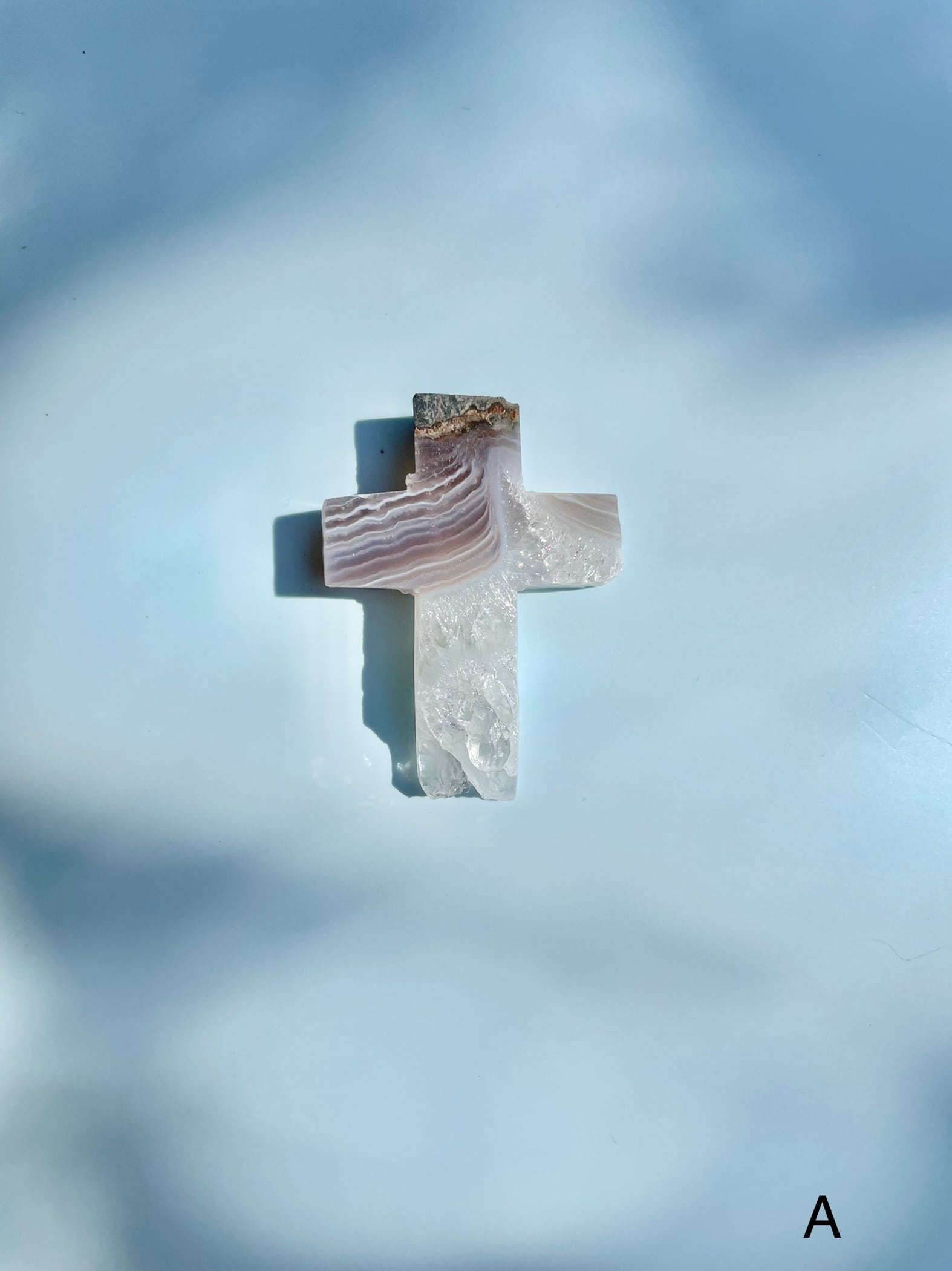 Agate Cross /  瑪瑙　クロス  L