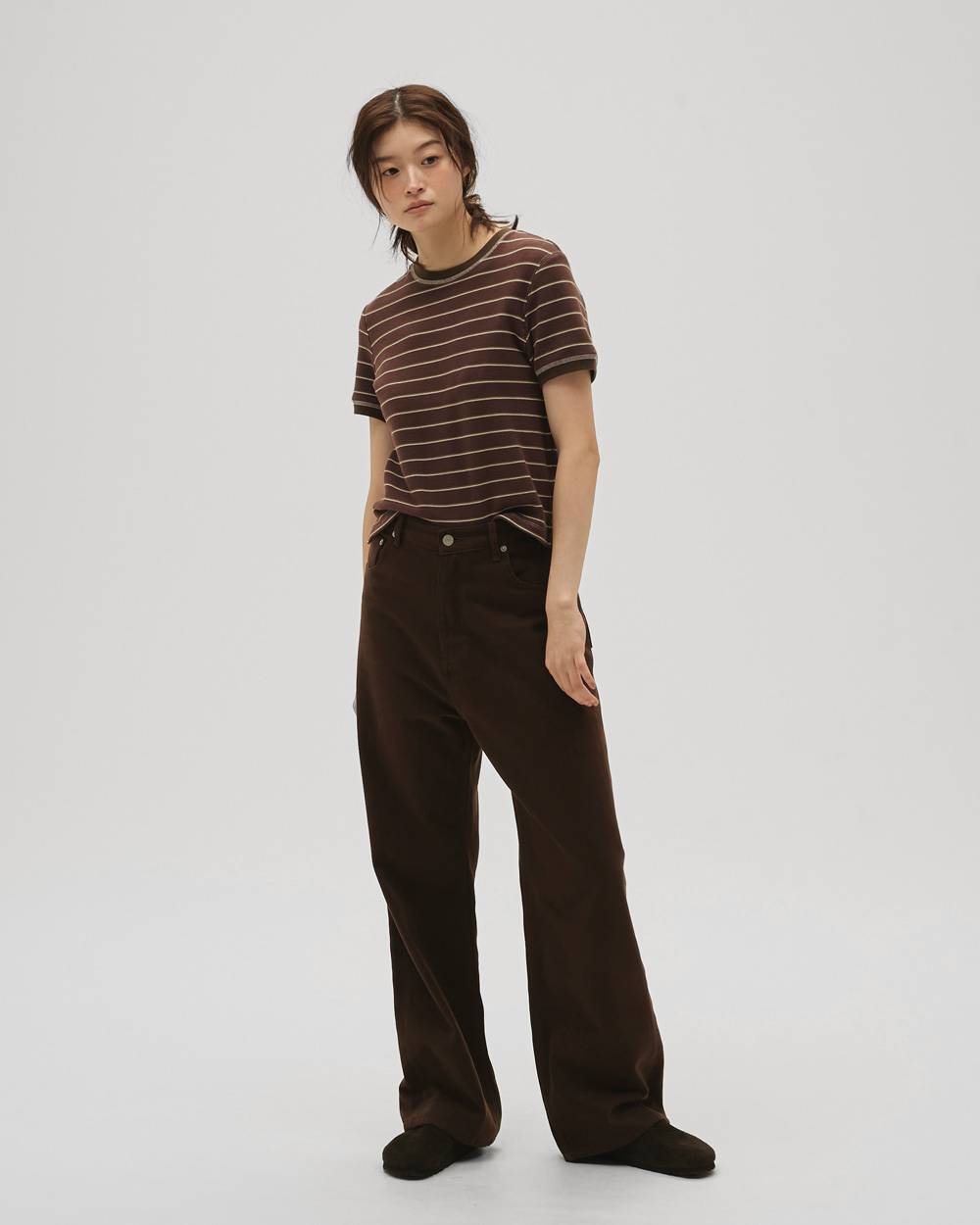 TODAYFUL トゥデイフル Border Ringer Tee (C/GRY) 12610619 | ANERCA