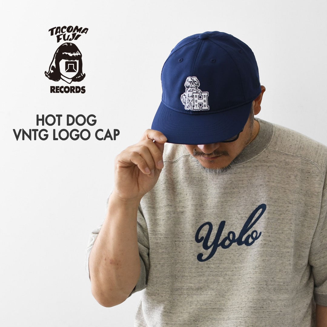 TACOMA FUJI RECORDS [タコマフジレコード] HOT DOG VNTG LOGO CAP