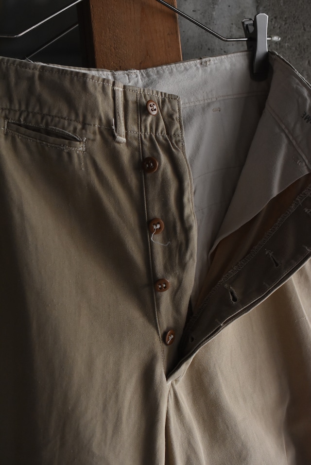 OK/40-50's "US.ARMY" - 45khaki - chino trousers.