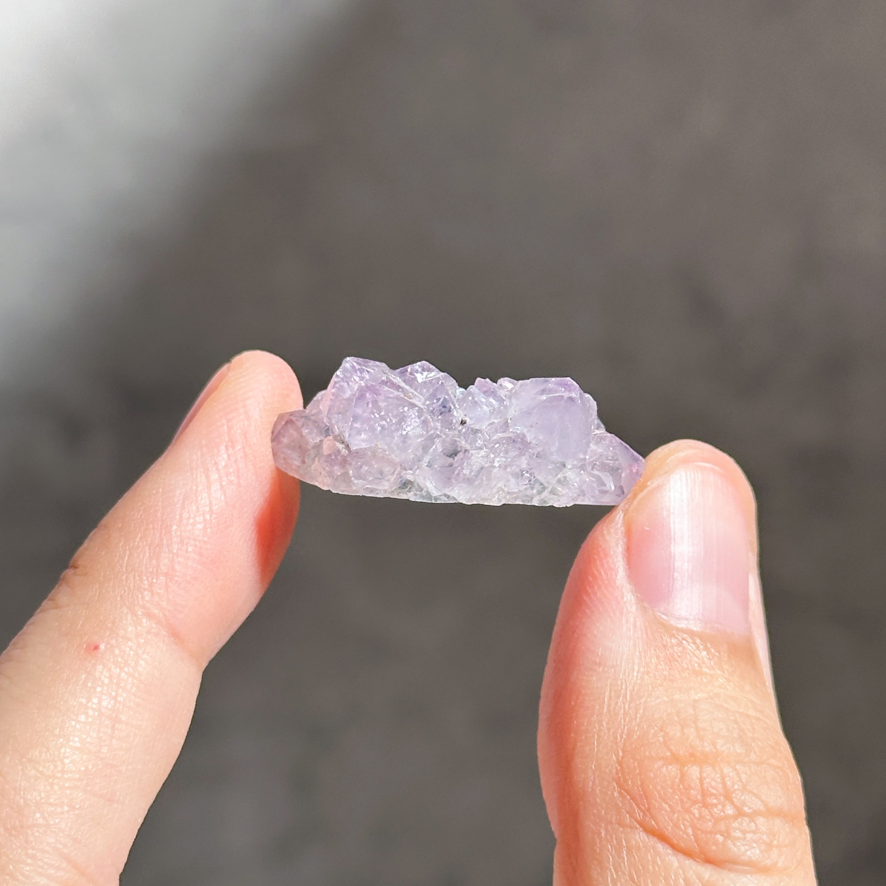 ウルグアイ産フラワーアメジスト 原石72◇ Flower Amethyst ◇天然石