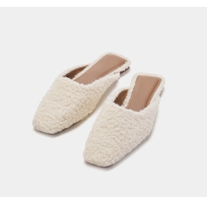 ボアヒールサンダル